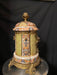 Timeless Vintage hand painted Chinese Jar, 14” Ceramic & Metal-EZ Jewelry and Decor