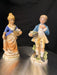 Leisure Walking, Vintage Bisque Figures , 7” Tall-EZ Jewelry and Decor