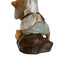Vintage Chinese Old Man Figurine, Ceramic, Hand Crafted, 7.75” T-EZ Jewelry and Decor