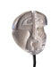 LTD ED Mats Jonasson Maleras, Sweden - Full Lead Glass Abstract Mask– Signed- 14”-EZ Jewelry and Decor
