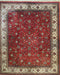 Indo Kashan Hand Knotted Oriental Rug. 8’x10’3”-EZ Jewelry and Decor