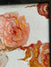 R.Mansourkhani, Melting Roses, Acrylic, 28” x 24”, Original Framed Acrylic Painting .-EZ Jewelry and Decor