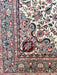 Indo -Tabriz Design Hand Knotted Rug, Wool & Silk,  8’10” x 5’ 9"-EZ Jewelry and Decor