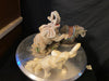 Three Elephants Figurines: MOTHER AND CALF, Indian elephant, African Elephant- 7”, 5” . 6.75” T-EZ Jewelry and Decor