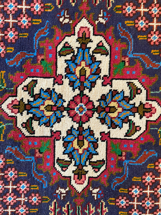 Handmade Vintage Persian Tabriz Rug, 12.8X10, Wool-EZ Jewelry and Decor