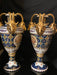 A Pair of Vintage Chinese Vases, Hand Crafted, Hand Painted, 1950s-EZ Jewelry and Decor